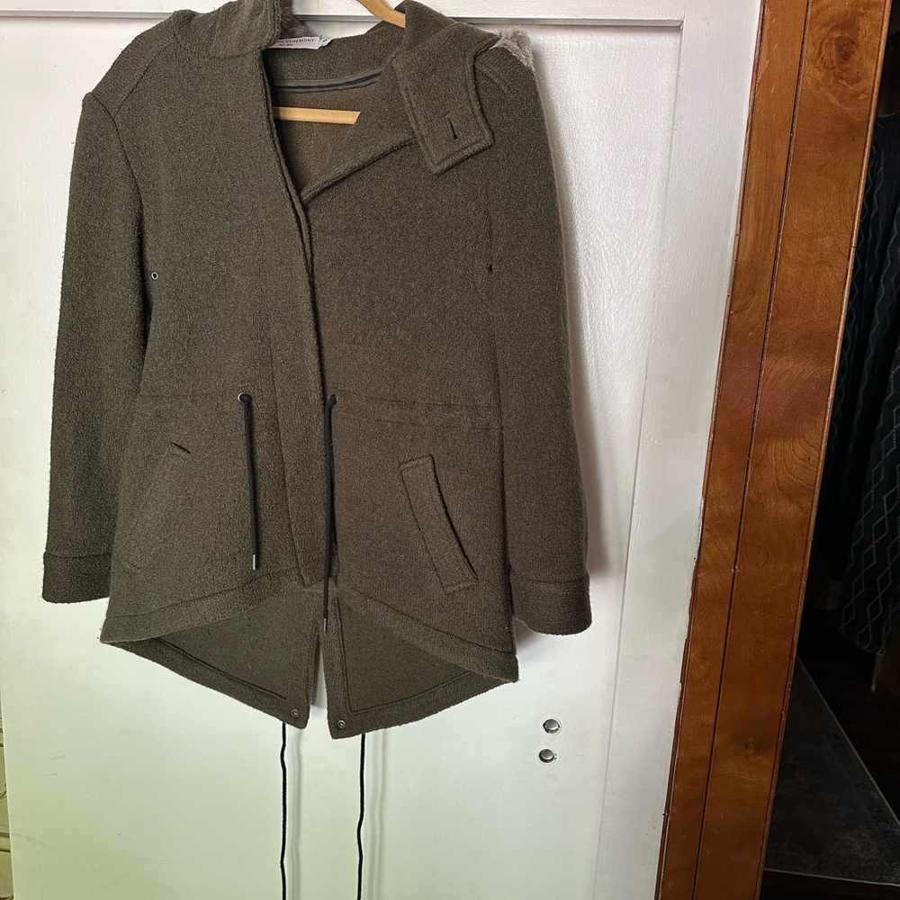 Opening Ceremony Dark Olive Utility Jacket